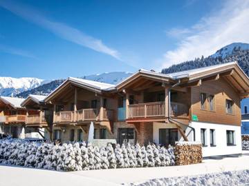 Hütte für 6 Personen, mit Balkon und Sauna im Salzburger Land