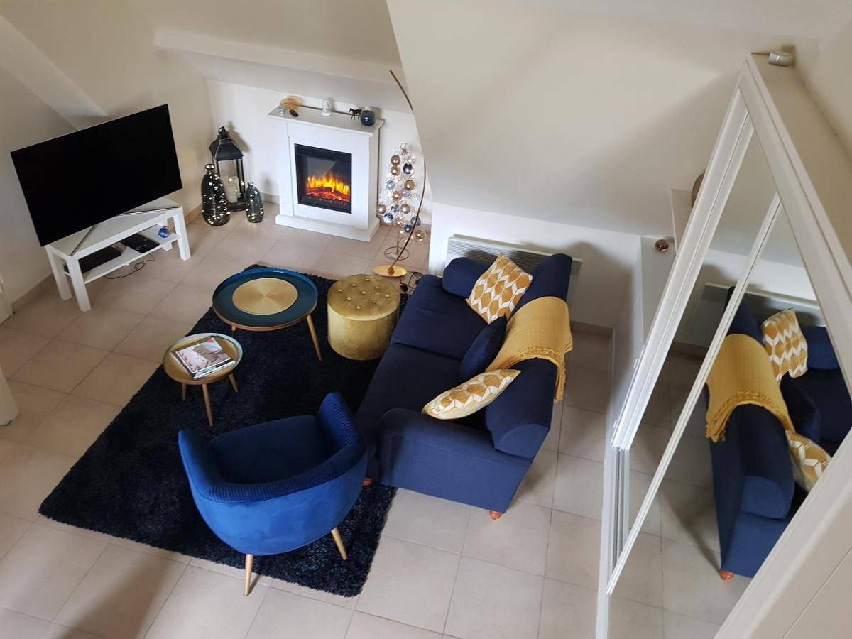 Appartement entier, Duplex très proche de Deauville Tennis et piscine in Saint-Arnoult, Région de Lisieux