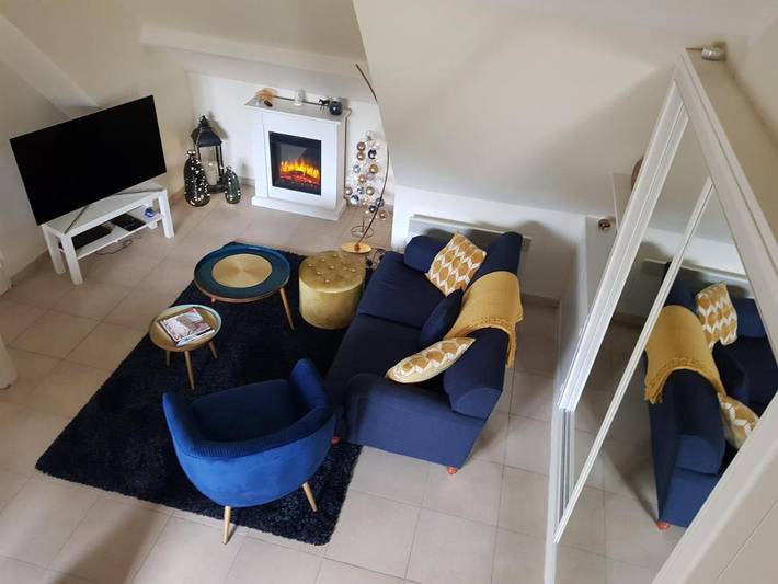 Gîte pour 4 personnes, avec balcon ainsi que vue et piscine à Saint-Arnoult - 2