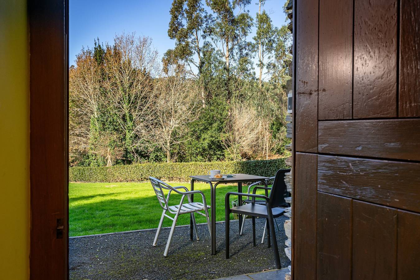 Country House 'Bimbieiro' with Shared Terrace, Shared Garden and Wi-Fi in Ortigueira, Costa de Galicia