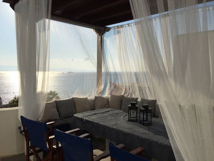 Villa pour 11 personnes, avec jardin ainsi que vue sur l’océan et vue dans Naxos - 3