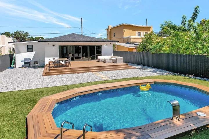 Villa voor 10 personen, met zwembad en tuin in Miami