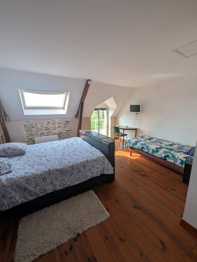 Maison de campagne pour 2 personnes, avec jardin à Erbray - 3