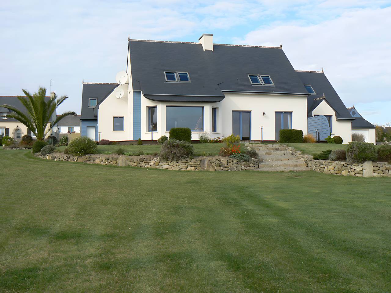 Habitaciones de huéspedes "Océane et Framboise" con vistas al mar - habitación Océane in Plogoff, Iroise