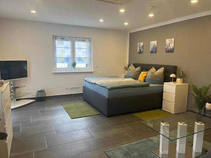 Ferienwohnung für 5 Personen, mit Balkon und Terrasse sowie Ausblick in Moorgrund - 2