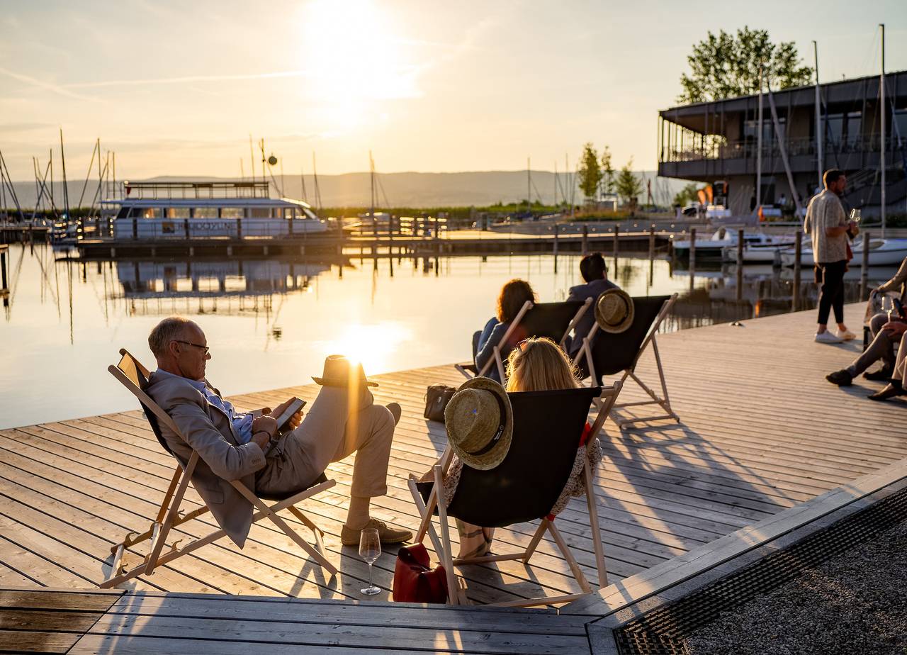 Guesthouses Neuer Strand - Neusiedler See - Guesthouse Spa Double, ca. 41 qm, max. 4 Personen in Gemeinde Breitenbrunn am Neusiedler See, Leithaberg