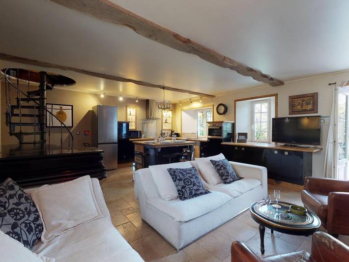 Ferienhaus für 4 Personen, mit Balkon/Terrasse und Garten sowie Sauna in Cotentin - 3