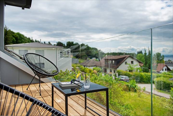 Ferienwohnung für 2 Personen, mit Garten und Seeblick - 1