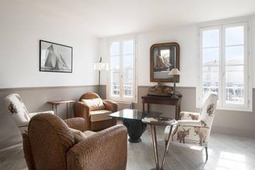 Gîte pour 4 personnes, avec vue et terrasse dans Port De Saint Martin De Re