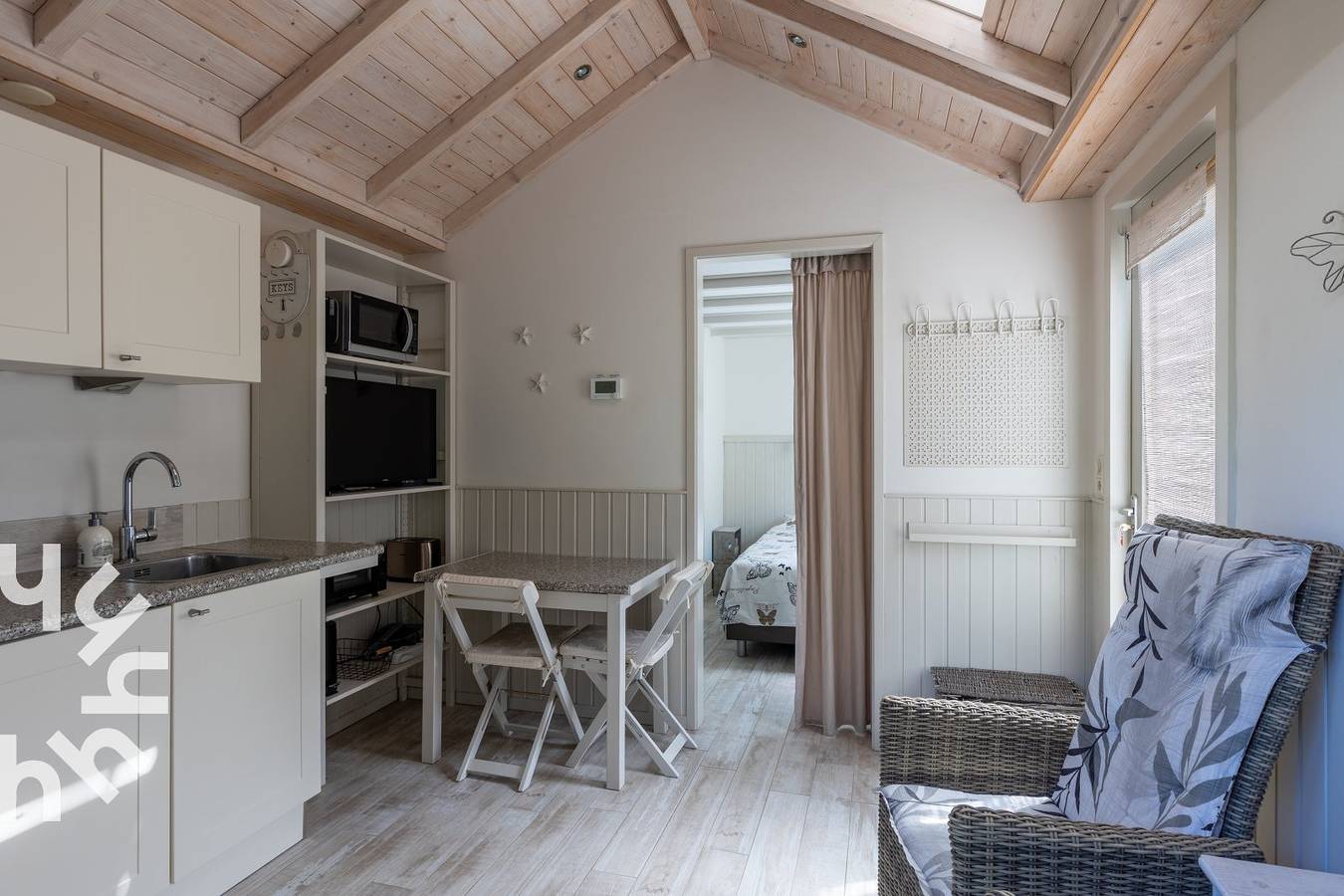 Gemütliches Tiny House in Oostkapelle für 2 Personen mit gratis Fahrrädern in Oostkapelle, Walcheren