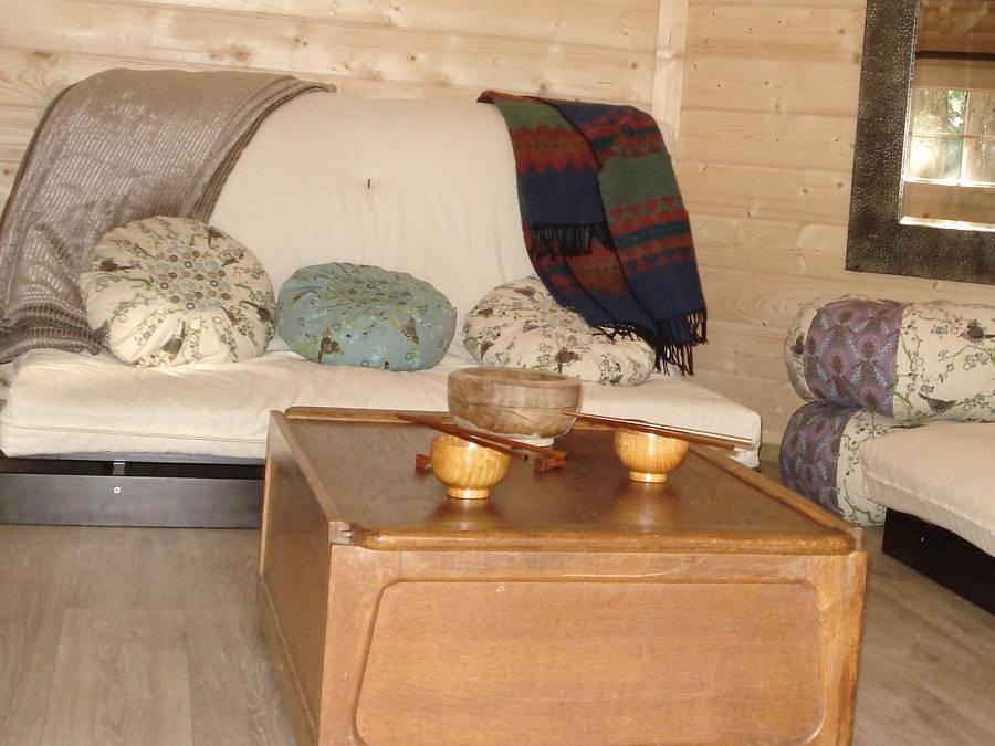 Camping l'Iscle de Prelles - Ungewöhnlich 3 personen - Refugium - Esprit cabane - Ohne Wasser oder Sanitäranlagen 2/3 Plätze in Saint-Martin-de-Queyrières, Nationalpark Écrins