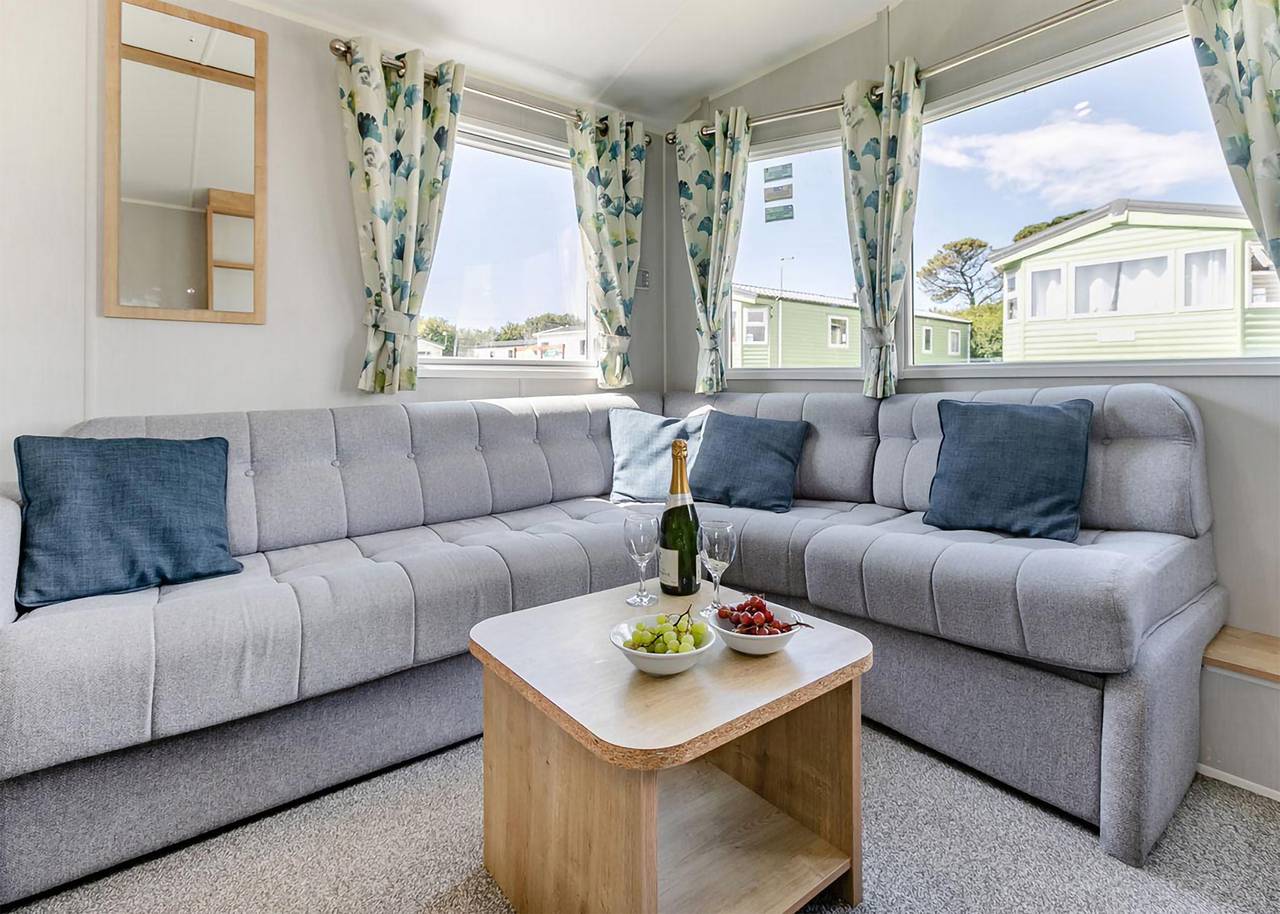 Bronze Caravan with parking P in Carmarthenshire