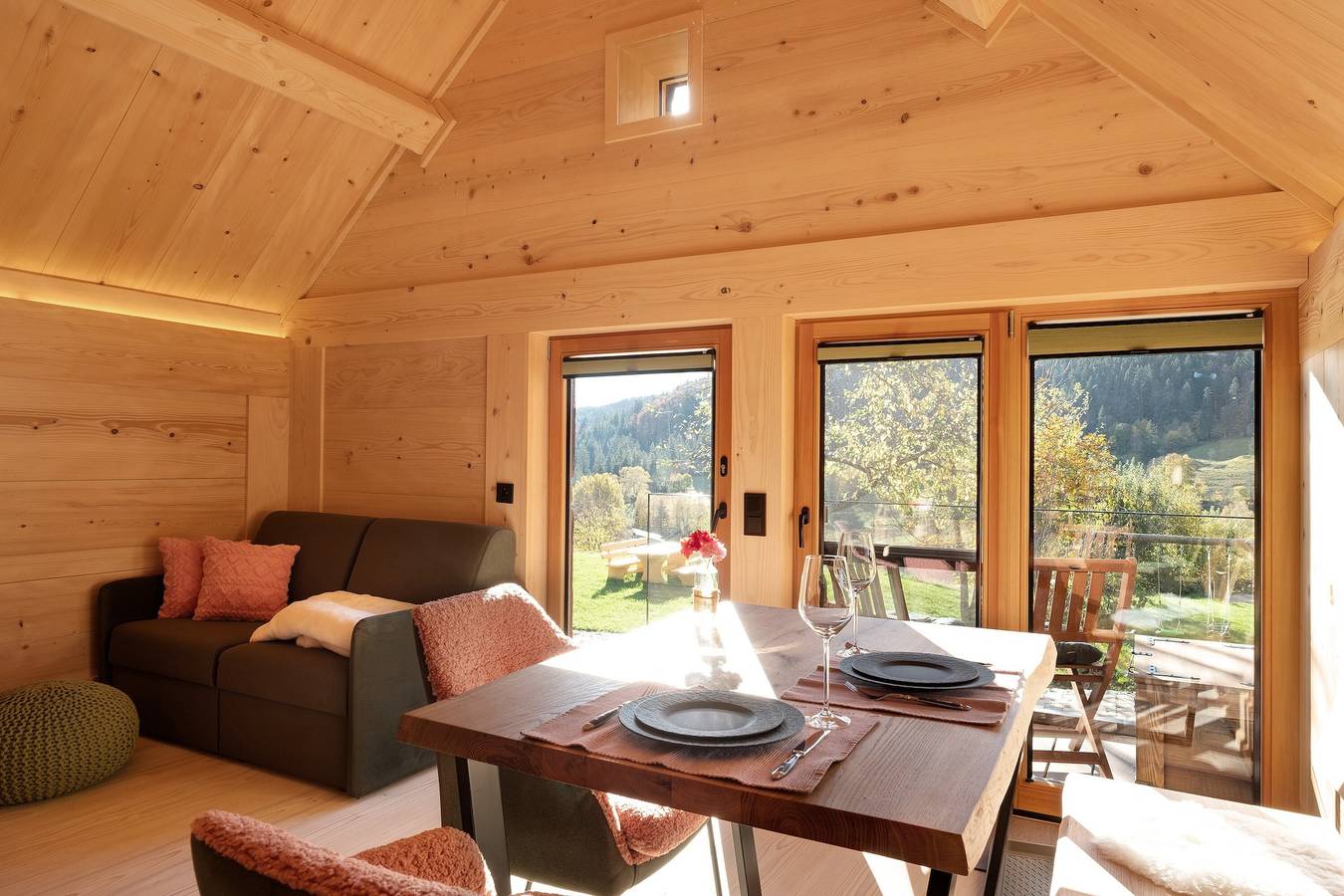 Ganze Ferienwohnung, Ferienhaus 'Schwarzwaldchalet Holzperle' mit Privatterrasse, Gemeinschaftsgarten und Wlan in Raitenbuch (Lenzkirch), Lenzkirch