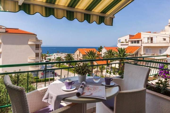 Maison d’hôte pour 2 personnes, avec terrasse à Tučepi