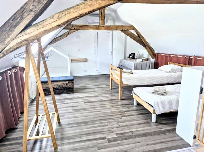 Appartement de vacances pour 6 personnes, avec Terrasse et Jardin