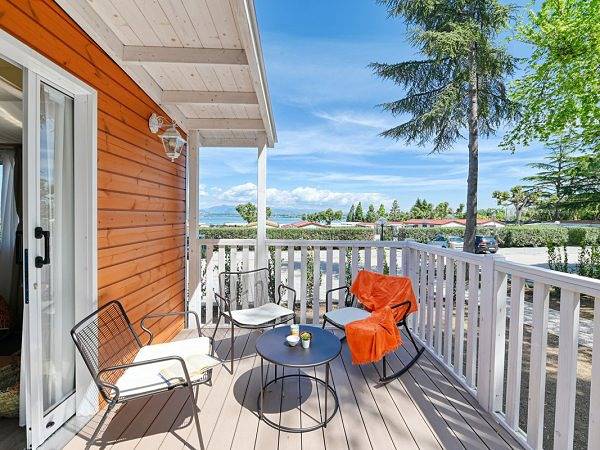 Feriendorf Benedetto Mobilehome Borgo für 5 Personen in San Benedetto (Peschiera del Garda), Peschiera del Garda