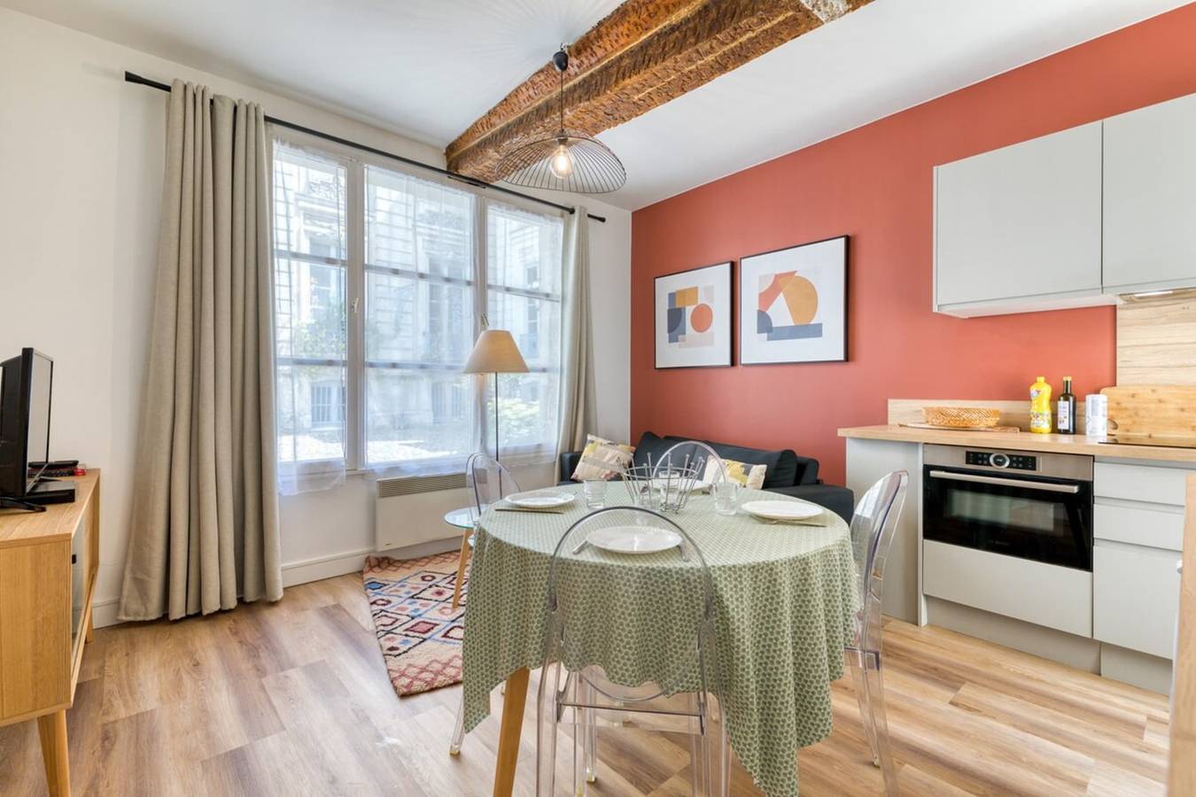 Ganze Wohnung, Ferienwohnung für 4 Personen mit Garten in Rouen, Rouen und Umgebung