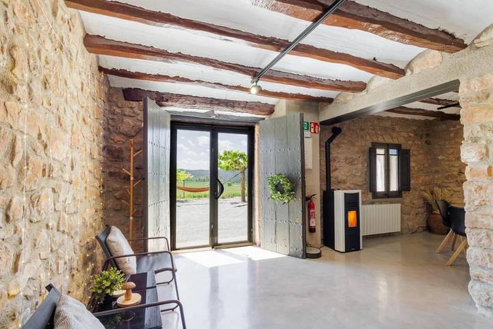 Casa rural para 13 personas, con vistas además de piscina y jardín en Anoia (España) - 3