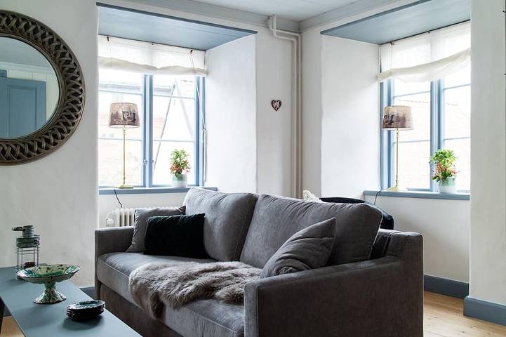 Feriehus for 8 personer, med hage i Visby