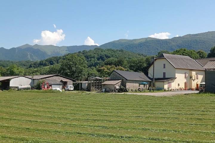 Gîte pour 2 personnes, avec jardin et terrasse, animaux acceptés à Eysus