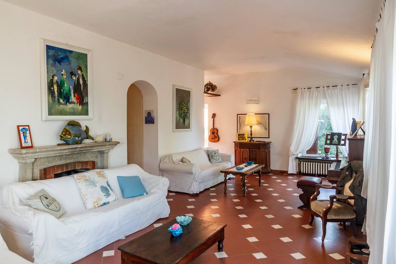 Villa luce con vista panoramica e giardino in Porto Santo Stefano, Province de Grosseto