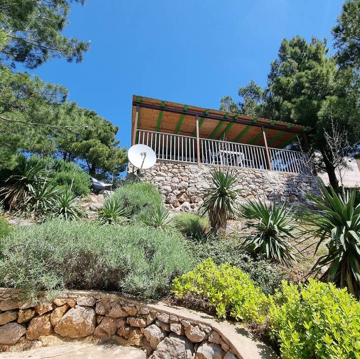 Camping für 2 Personen, mit Terrasse und Ausblick sowie Garten und Meerblick in Dalmatien - 2