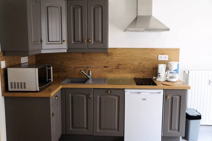 Studio pour 4 personnes, avec balcon