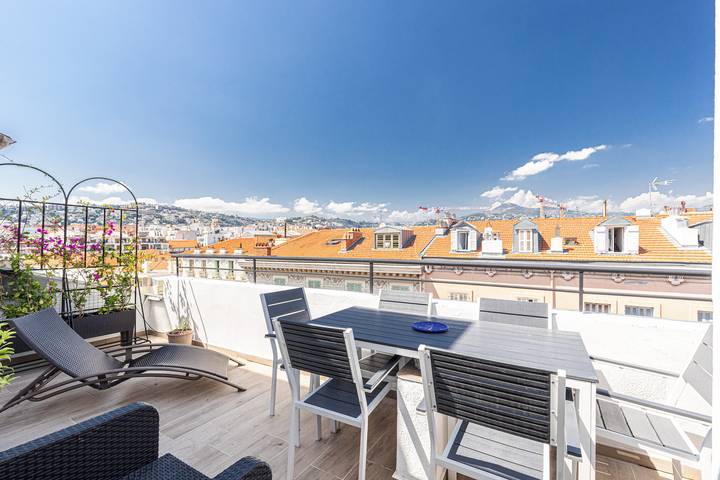 Ferienwohnung für 2 Personen, mit Terrasse in Nizza - 3