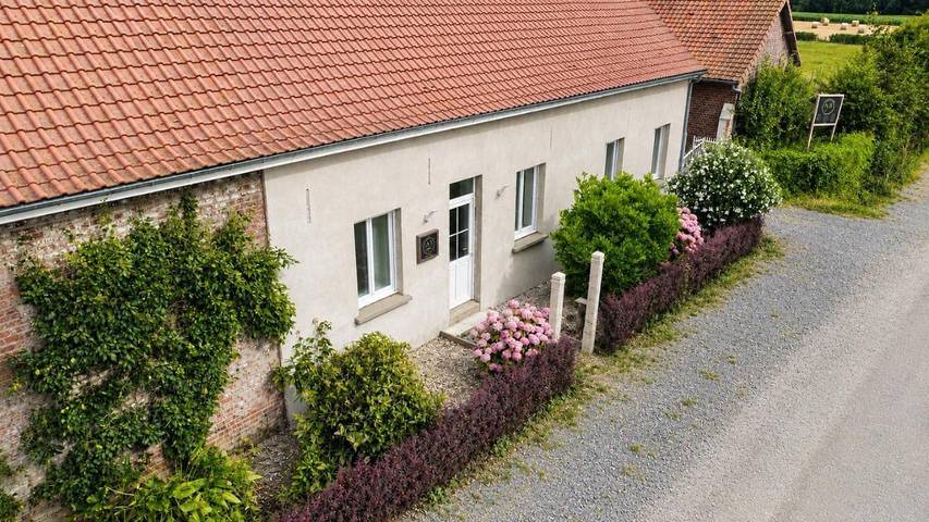 Location de vacances pour 7 personnes, avec Terrasse et Vue à Rety