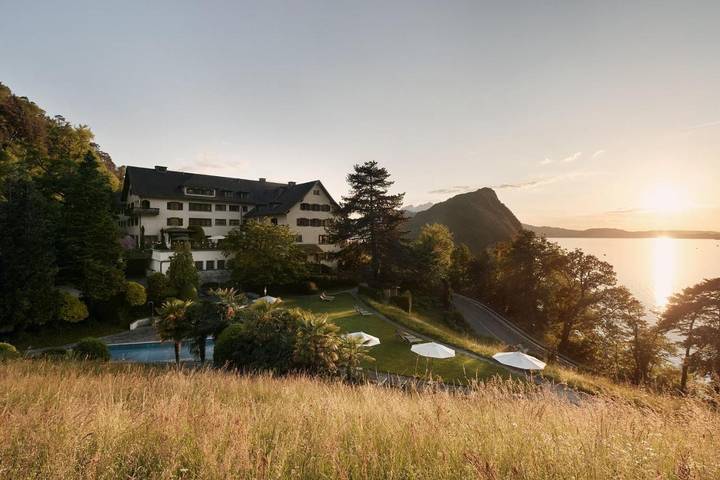 Hotel für 2 Personen, mit Garten und Whirlpool sowie Pool und Sauna in der Zentralschweiz