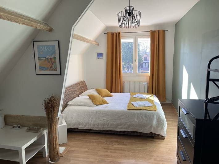 Cottage pour 2 personnes, avec jardin à Estrébœuf