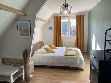 Cottage pour 2 personnes, avec jardin à Estrébœuf