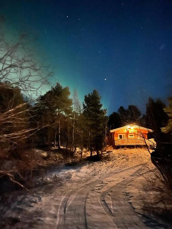 Macktunet - Retro log cabin from the 70s in Malangen in Mestervik, Balsfjord
