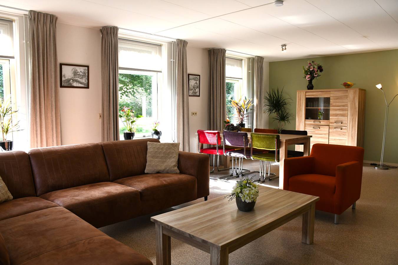 Comfortabel 6-persoons vakantiehuis in Diever op boerenerf bij Drents Friese Wold in Nationaal Park Dwingelderveld