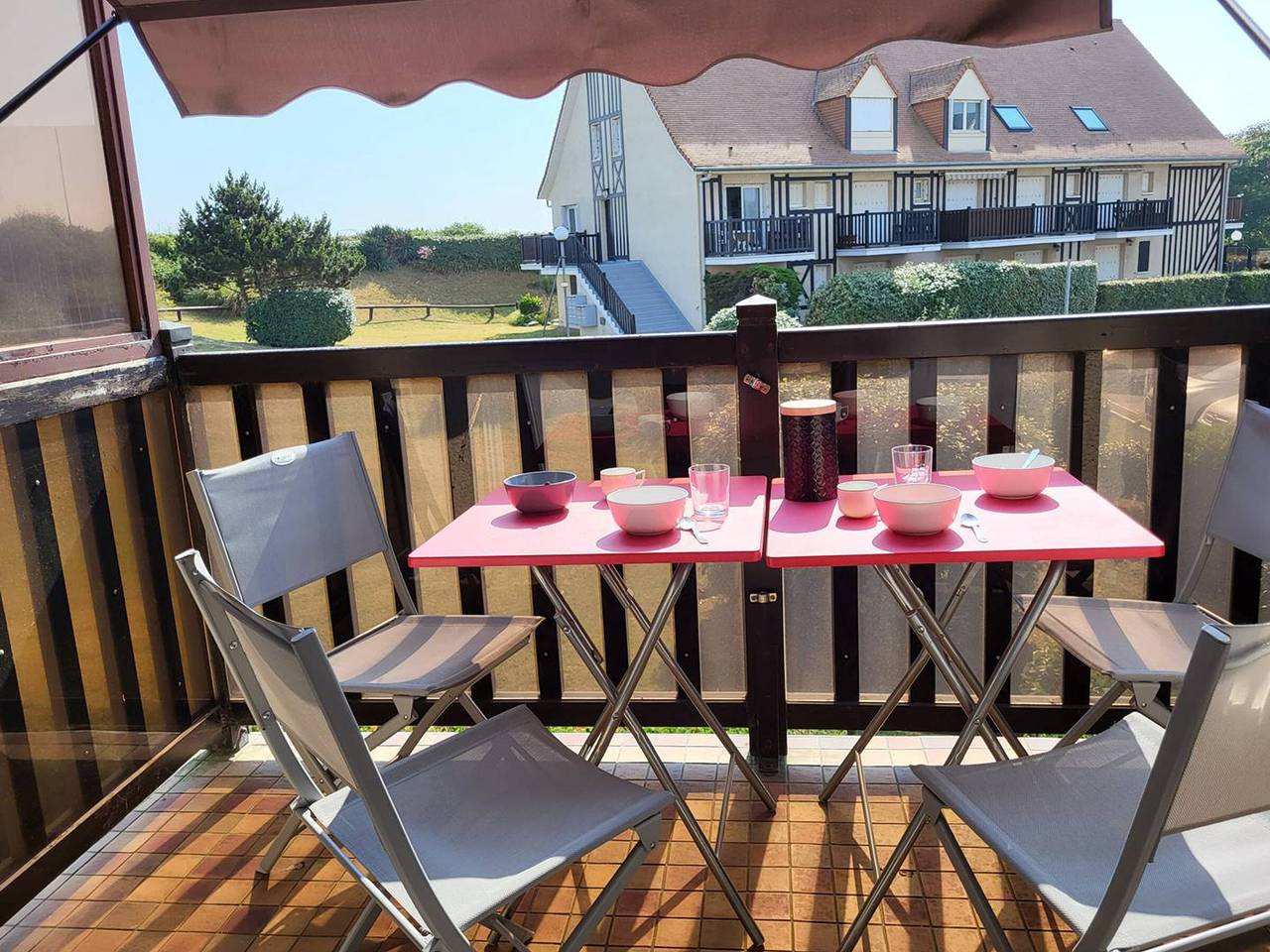Apartamento entero, Dúplex frente al mar con balcón en Merville-Franceville-Plage in Merville-Franceville-Plage, Región de Caen
