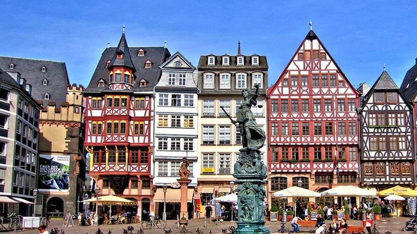 Ferienhaus für 6 Personen, mit Garten, mit Haustier in Frankfurter Weihnachtsmarkt