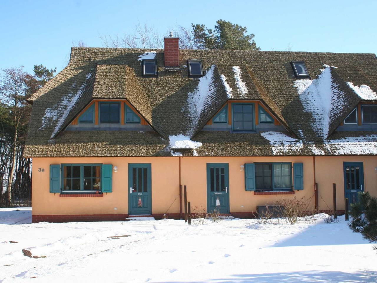 Ganze Ferienwohnung, Ferienhof Darsser Ort - Ferienhof am Fischland Fw Darßer Ort in Ostseebad Wustrow, Wustrow
