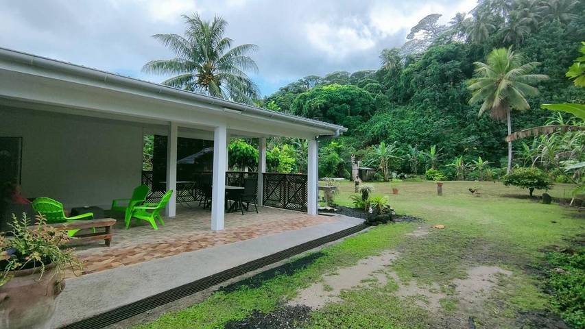 Appartement de vacances pour 6 personnes, avec jardin