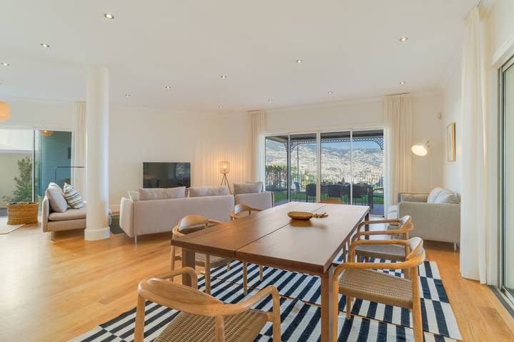 Villa pour 9 personnes, avec jardin ainsi que vue sur l’océan et vue à Funchal - 4