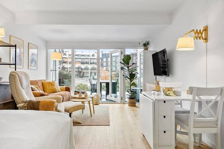 Ganze Wohnung, Schöne Ferienwohnung in Helsingør mit Seeblick in Helsingør, Hovedstaden