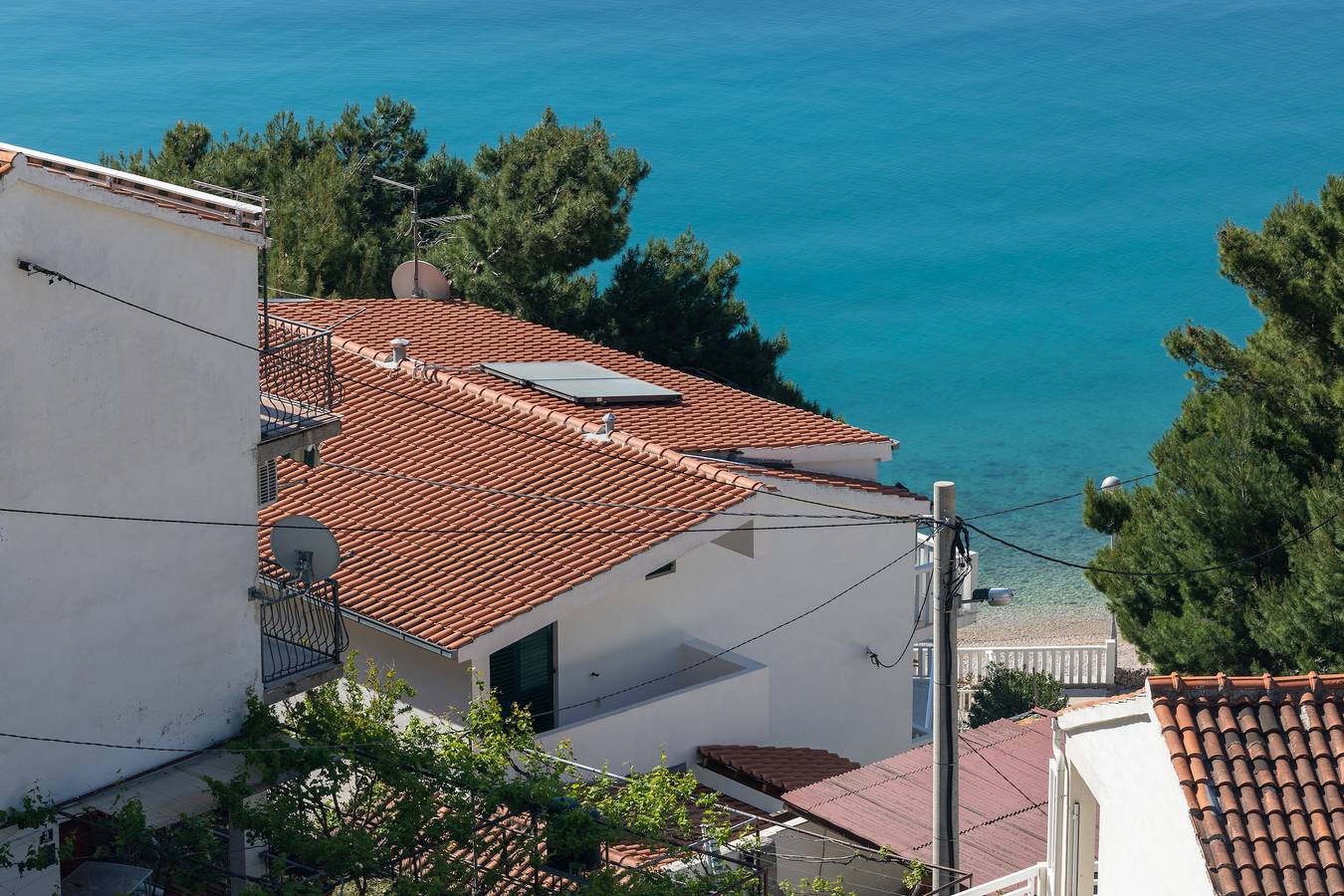Ganze Wohnung, Apartments by the sea Mimice, Omiš - 2736 in Mimice, Split-Dalmatien