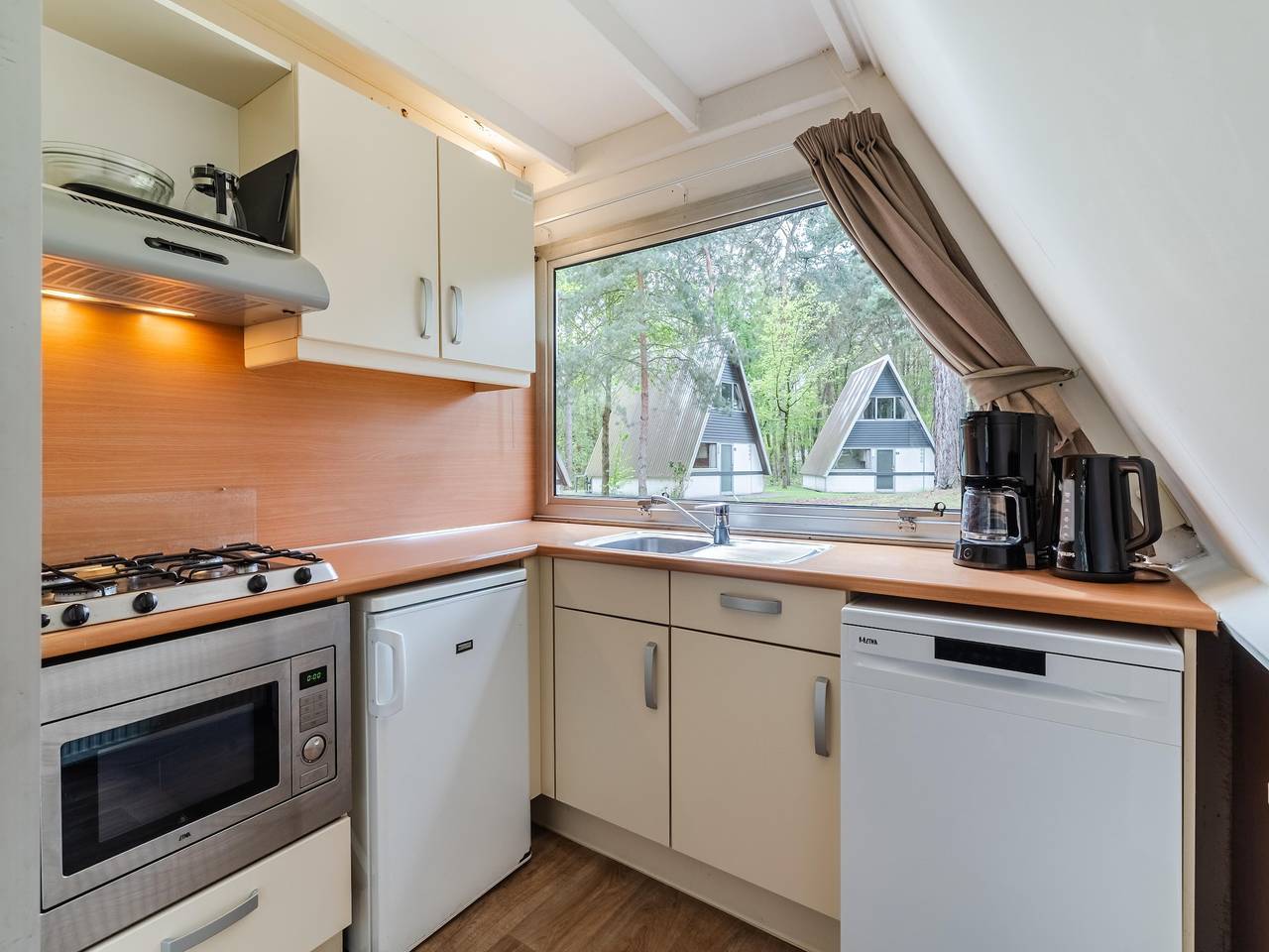 Bungalow im Bospark 't Wolfsven in der Natur in Mierlo, Nordbrabant