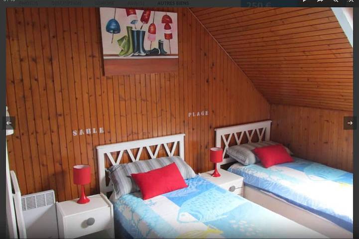 Location de vacances pour 3 personnes, avec jardin dans Kertugal - 3