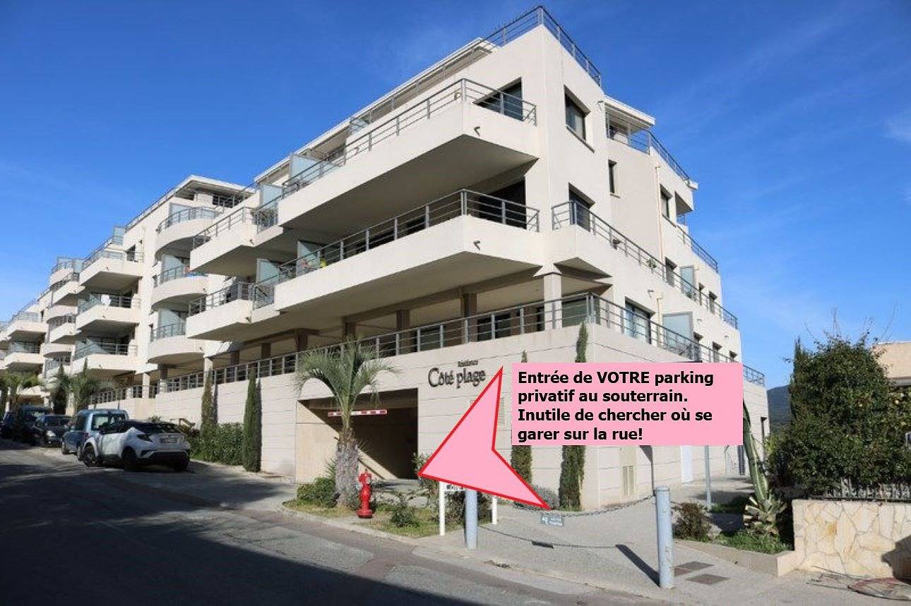 Studio entier, Studio sur la plage - parking privé - Chèques vacances ok in Propriano, Arrondissement de Sartène