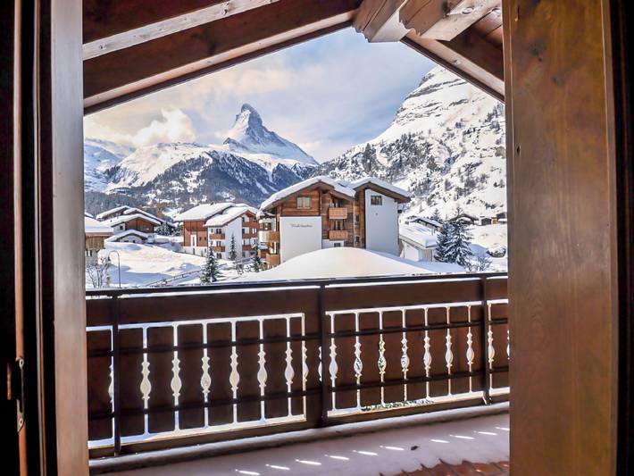 Vakantiewoning voor 7 personen, met balkon en tuin in Zermatt
