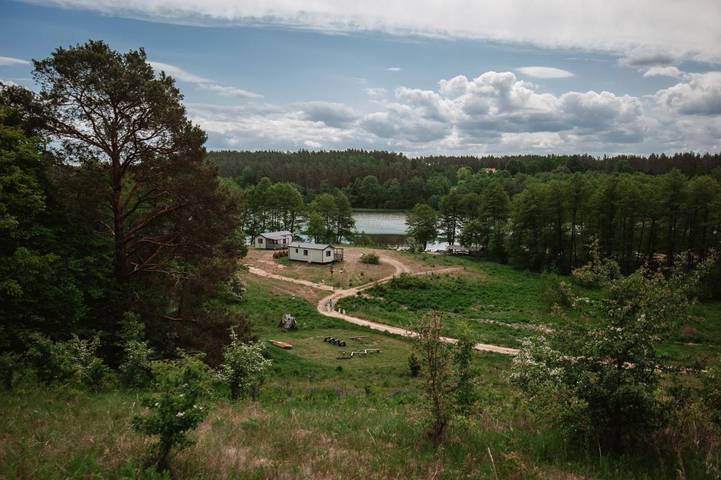 Ferienhaus für 6 Personen, mit Terrasse und Whirlpool sowie Garten und Sauna in gmina Mrągowo