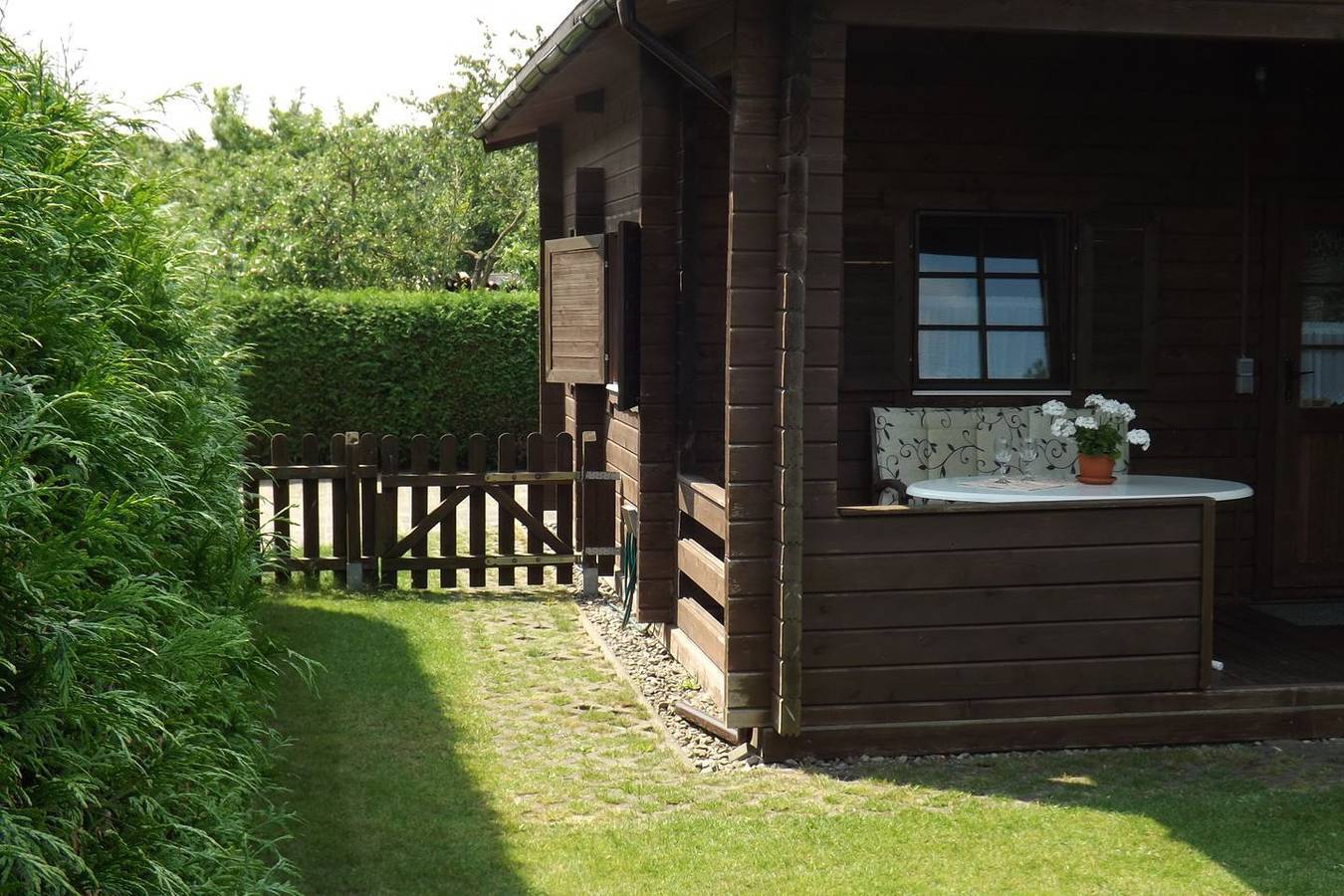 Komfortables Ferienhaus in Malchow mit überdachter Terrasse nahe dem See in Malchow, Fleesensee