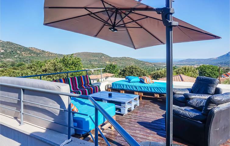 Apartamento con vistas al mar, piscina y terraza, aparcamiento - Moncale 1.5km in Calenzana, Region de Calvi