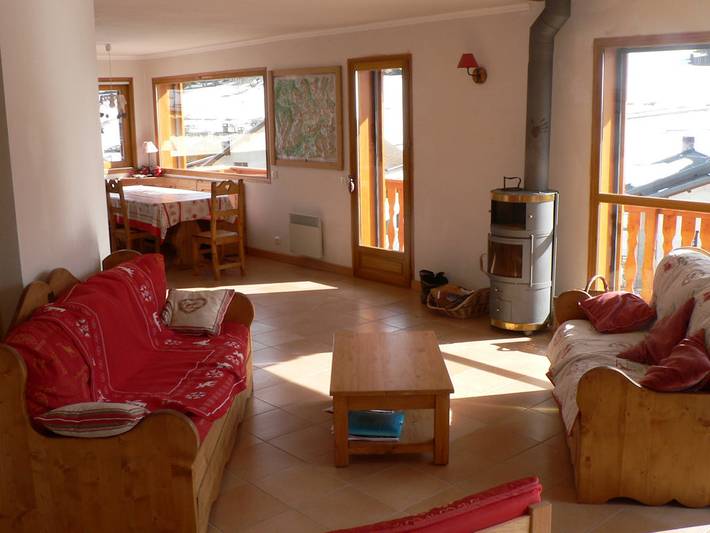 Gîte pour 9 personnes, avec balcon et jardin à Sollières-Sardières - 3