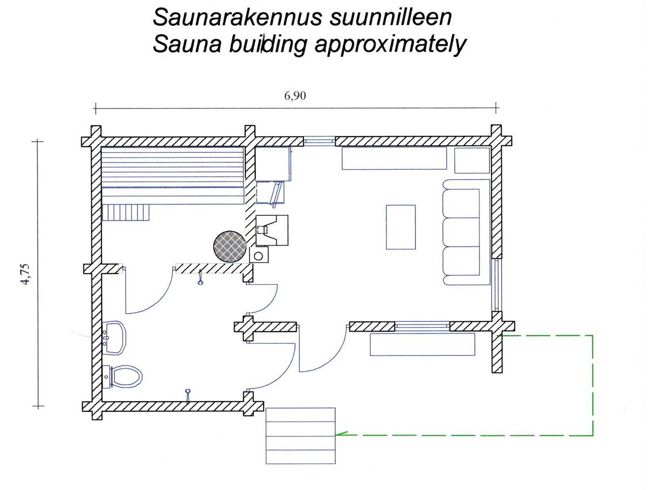Villa spacieuse avec de superbes paysages et nature in Pertunmaa, Savonie du Sud